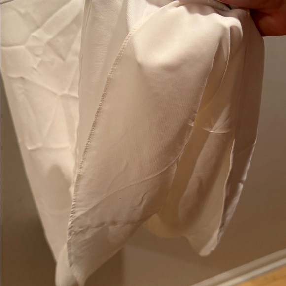 Alice + Olivia White Wesley Flare Mini dress 6 - Picture 9 of 10